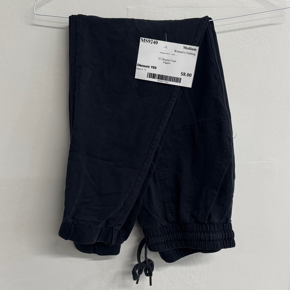 32 Degrees Black Track Pants